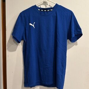 Puma Blue T-Shirt - Medium